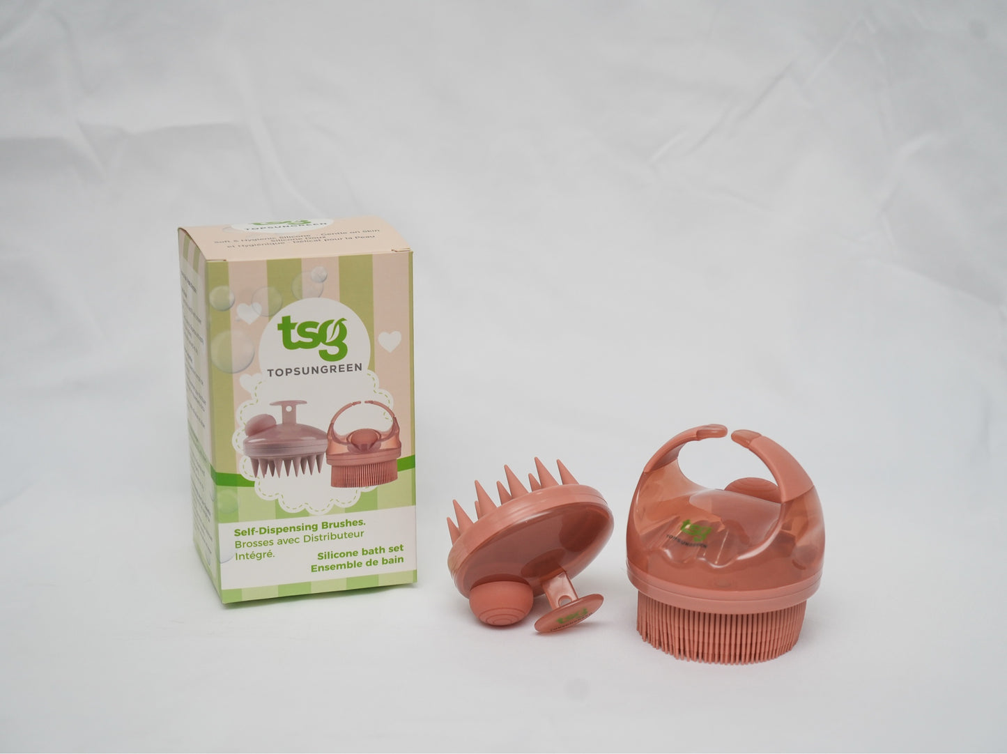 Silicone Bath & Scalp Brush Duo β Gentle Cleansing & Relaxing Care